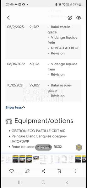 Citroen C3 bumper restaling