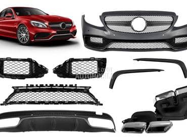 Body kit AMG C63 W205 za Mercedes Benz C 180, C 200, C 220 ... od 2013. do 2019. god.