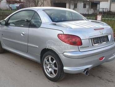 Peugeot 206 KABRIO -  kompletan auto u delovima
