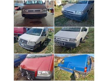 Ležaj,nosač,felna,krilo,lajsna za Fiat Scudo od 1996. do 2007. god.