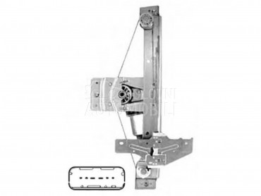 PODIZAČ ZADNJEG STAKLA za Peugeot 207