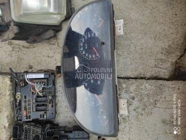 Tabla kilometar sata za Fiat Ulysse od 1999. do 2002. god.