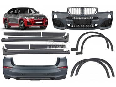 Body kit M F26 za BMW X4 od 2014. do 2018. god.