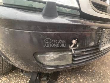 Prednji branik crna boja za Opel Zafira od 2000. do 2004. god.