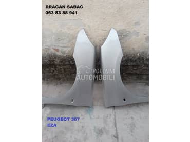 Blatobran i krilo za Peugeot 307 od 1996. do 2012. god.