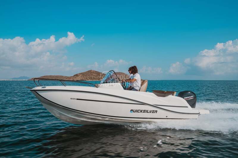 Quicksilver 605 Open i Mercury 115