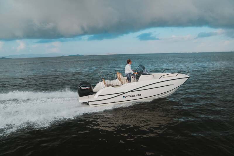 Quicksilver 605 Open i Mercury 115