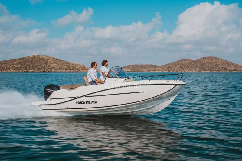 Quicksilver 605 Open i Mercury 115