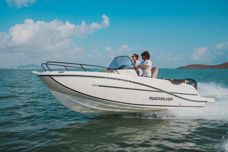 Quicksilver 605 Open i Mercury 115