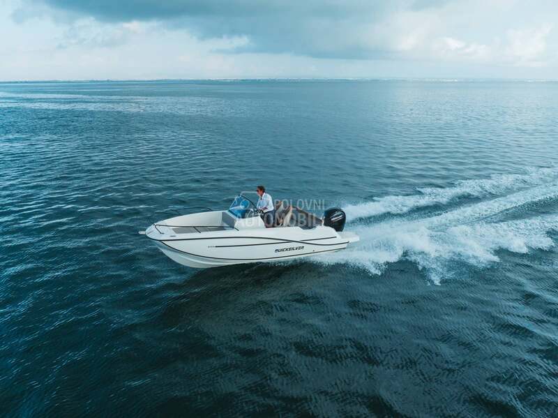 Quicksilver 605 Open i Mercury 115