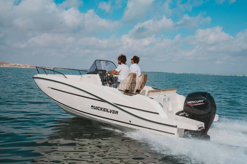 Quicksilver 605 Open i Mercury 115