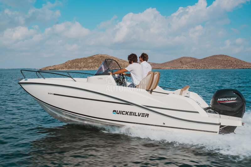 Quicksilver 605 Open i Mercury 115