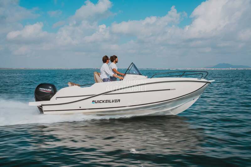 Quicksilver 605 Open i Mercury 115