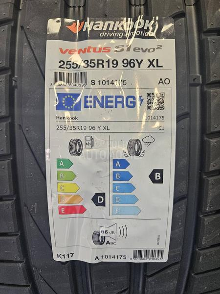 Hankook 255/35 R19 Letnja