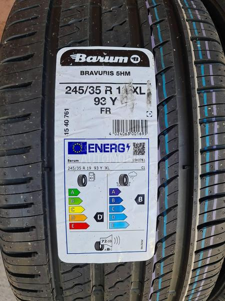 Barum 245/35 R19 Letnja