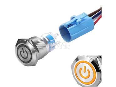 LED TASTER 16mm. - NARANDZASTI  