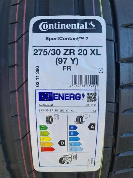 Continental 275/30 R20 Letnja