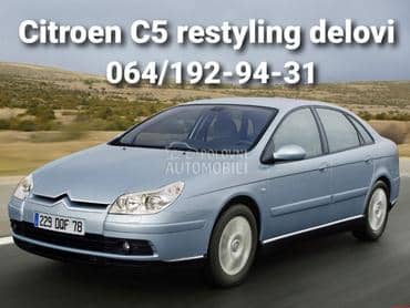 Delovi za Citroen C5 restyling