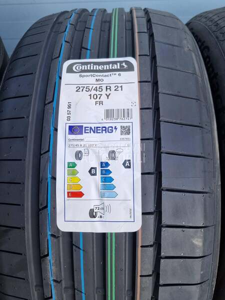 Continental 275/45 R21 Letnja