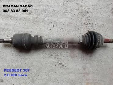 Osovina i poluosovina za Peugeot 406 od 1996. do 2012. god.