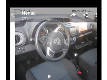 tabla za Toyota Yaris od 2011. do 2017. god.