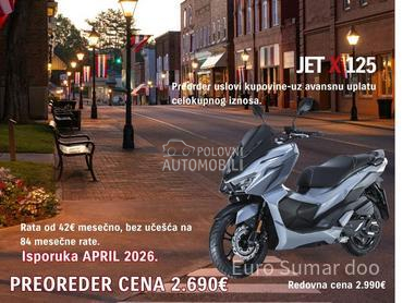 Sym JET X 125 PREORDER
