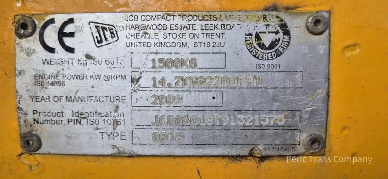 JCB 8018