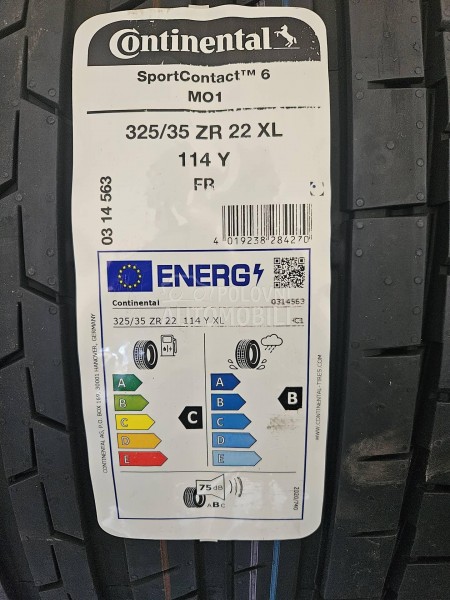 Continental 325/35 R22 Letnja