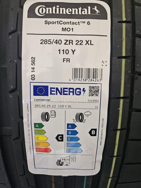 Continental 325/35 R22 Letnja