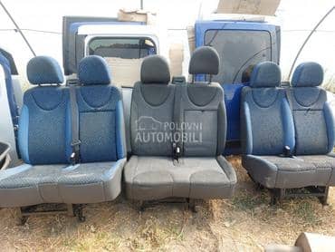 Sedišta za Fiat Scudo