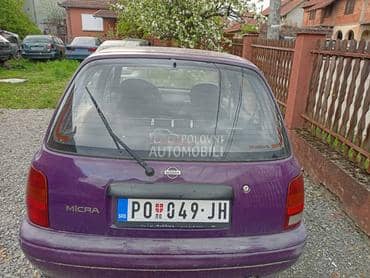 Gepek vrata za Nissan Micra od 1992. do 2001. god.