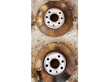 Prednji diskovi ventilirajuci za Opel Corsa C, Meriva