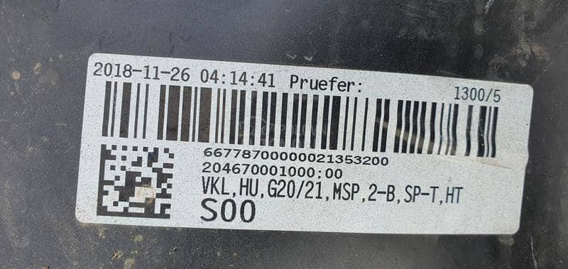 spojler difuzor g20 g21