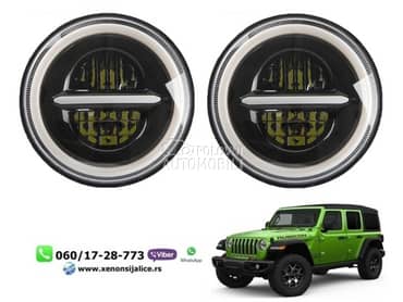 LED FAROVI UNIVERZALNI 18CM 2X60W BI LED FUL LED  