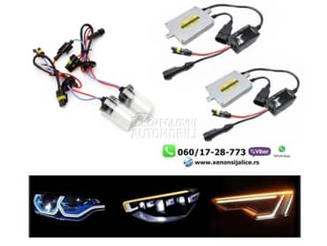 Xenon komplet set h9 6000k ksenon  