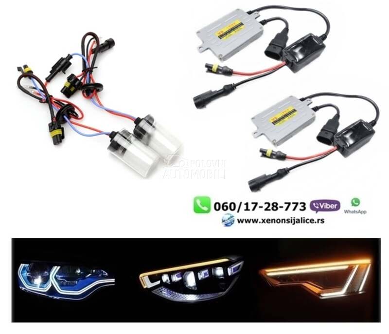 Xenon komplet set h11 6000k ksenon