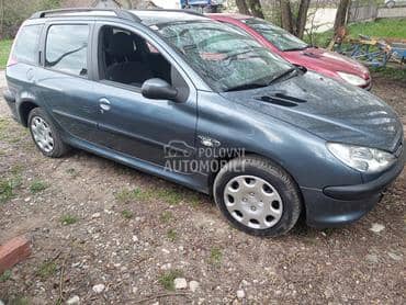 poluosovine za Peugeot 206