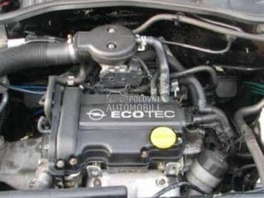 Motor i delovi motora Z10XE za Opel Agila, Corsa C od 2000. do 2007. god.