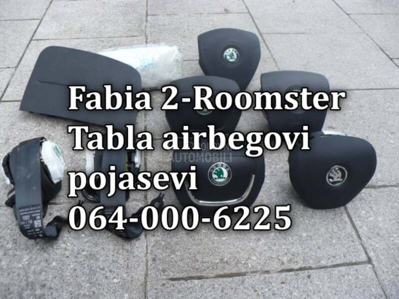 TABLA, AIRBAG, POJAS