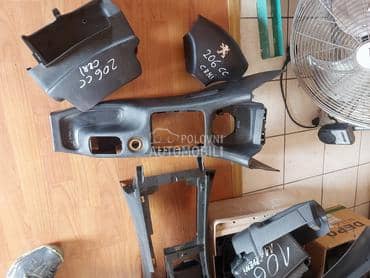 Centralna središnja konzola cc za Peugeot 206