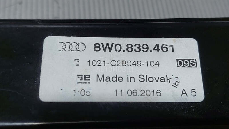 ELEKTRO PODIZAC STAKLA