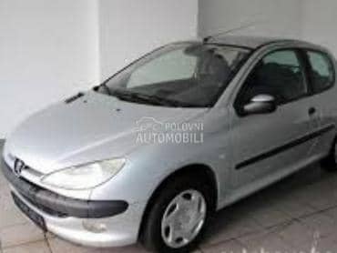 branik, krilo, hauba, far za Peugeot 206 od 1998. do 2009. god.
