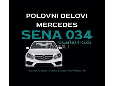 Delovi za Mercedes Benz Vaneo, A 140, A 150 ...