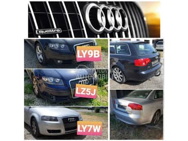 Kompletan auto u delovima za Audi A3, A4, A6 od 2004. do 2012. god.