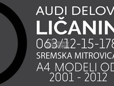 Delovi za Audi A4
