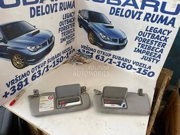 suncobran za Subaru Forester, Impreza, Justy ... od 1999. do 2015. god.