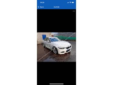 F30 komplet u delovima za BMW 320 od 2012. do 2016. god.