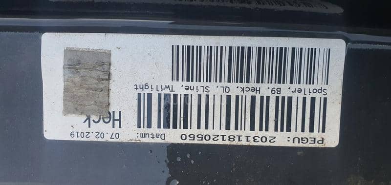 spojler zadnji s Line b9