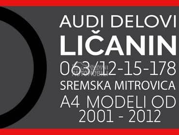 Delovi za Audi A4, A6 od 2000. do 2015. god.