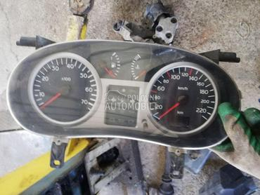 Kilometar sat - brzinomer za Renault Clio